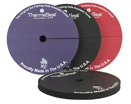 Northeast Products Thermaseat Ice Fishing Hole Insulator/Cover, Black, Single, (501) #TOP2