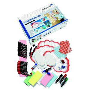 Legamaster Moderationsset, komplette Grundausstattung, Karton mit Tragegriff