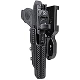 Pro Heavy Duty Competition Holster fits SW MP9/MP40 M2.0 5in - Polymer/Metal Models (Right-Hand Draw, Black/Carbon Fiber)