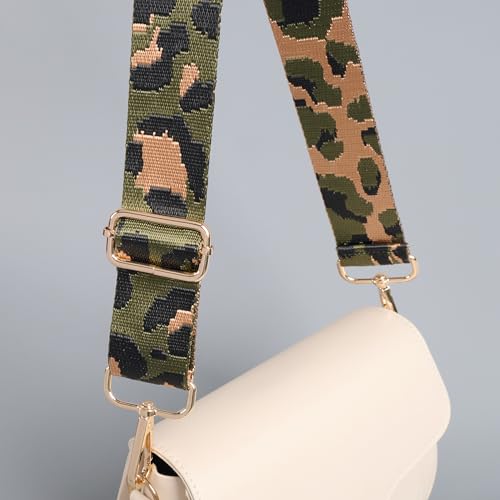 Image of chushui Leopard Print Purse Strap for Women,Adjustable Crossbody Bag Strap