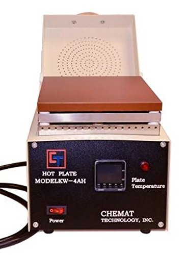 The KW-4A hotplate is a compact and easy-to-use hotplate for baking and curing thin films
