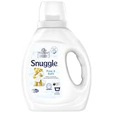 Snuggle Free and Soft Hypoallergenic Liquid Fabric Softener, Free of Perfumes and Clear of Dyes, Dermatologist Tested, Eczema Society of Canada Accepted, 1.16L, 58 Wash Loads, HE Compatible, 1 bottle