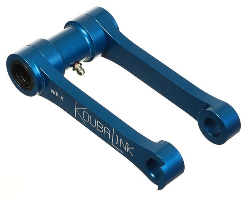 Kit de rabaissement de selle aluminium bleu premium pour Yamaha WR250R de collection