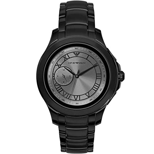 Preisvergleich Produktbild Emporio Armani Herren-Smartwatch mit Edelstahl Armband ART5011