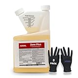 Agrisel Zone Plus Insect & Pest Control, Broad Spectrum, for Indoor & Outdoor, Effective Against 100 Pests, Eco-Friendly, 3-Pack of Disposable is Included with Purchase, 32 Ounce
