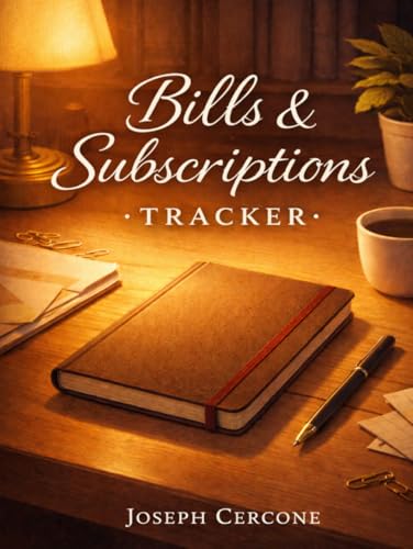 Bill & Subscription Ledger: A Multi-Year Tracker for Recurring Bills and Subscriptions
