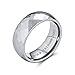 Bling Jewelry Anillos De Boda De Titanio Para Hombre Para Mujer Tono Plata Confort 8Mm Imagen de Bling Jewelry Anillos De Boda De Titanio Para Hombre Para Mujer Tono Plata Confort 8Mm