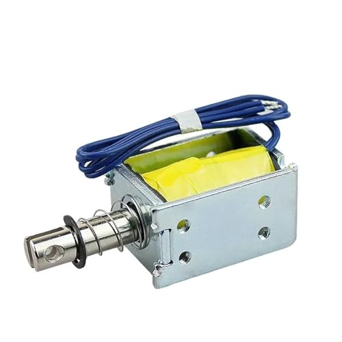 Solénoïde 24V à course push-pull de 10mm avec bobine haute endurance