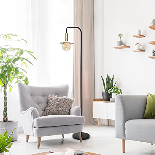 Simple Designs Lf2018-Blk Orb Floor Lamp, Black #TOP12