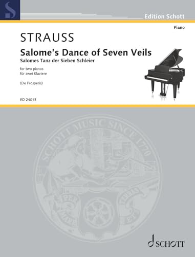 Salome's Dance of Seven Veils partition pour deux pianos d'exécution