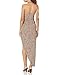 Cayla Side Drape Gown, BB Leopard, XS