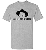 I'm in My Prime Doc Holliday - T-Shirt (Sports Grey, 2XL)