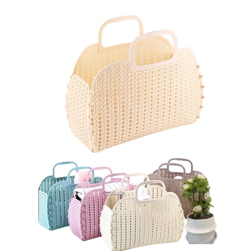 お風呂 カゴ 持ち運び バスケット 手提げ カゴ 持ち運び バスケット 温泉ポーチ スパバッグ バス用品収納 化粧品入れ 小物収納 便利 アクセサリー 多機能 シャワーバスケット 水切り 温泉ポーチ スパバッグ 浴室用 収納かご 小物収納 省スペース 便利