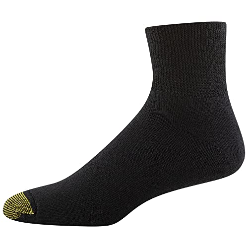 GOLDTOE Men's Non Binding Ankle Socks, Multipairs3