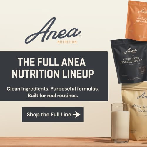 Image of Anea Protein Powder, Egg White Protein Powder, Complete Amino Acids, Egg Whites, No Artificial Sweeteners, Gluten Free, Dairy Free, Soy Free, Mixed Berry Flavor, Informed Choice Certified, 20 Servings