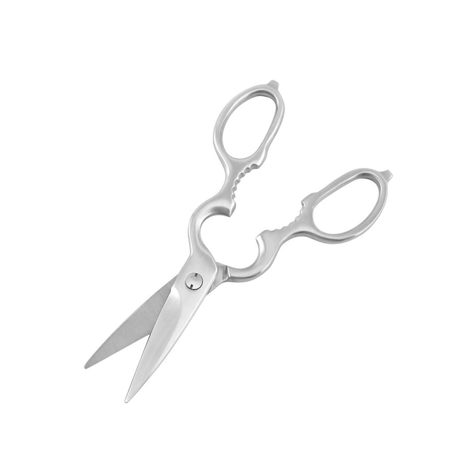 Gthtuhfd Salad Scissors Kitchen Scissors Stainless Steel Household Scissors Nuts Chicken Bone Scissors Vegetables Detachable Scissors