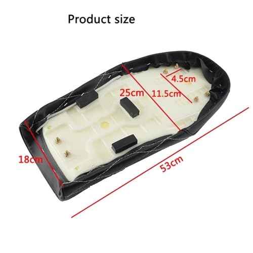 Remplacer selle moto vintage usée : coussin adaptable pour modèles CM CL - 4