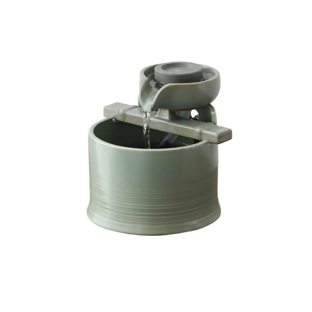 Fontaine d'intérieur céramique anti stress pour calmer le stress de bureau