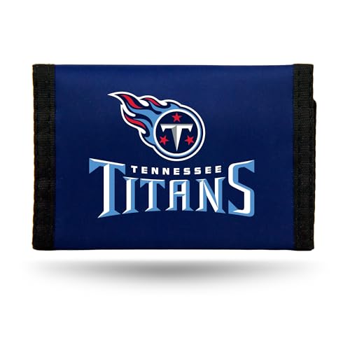 Image of Rico Industries NFL Football Nylon Tri-Fold Wallet