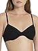 Produktbild CALIDA Damen BH Cate, schwarz aus Baumwolle und Elastan, mit Bügel und Satinblenden an den Cubabschlüssen, Größe: 85B