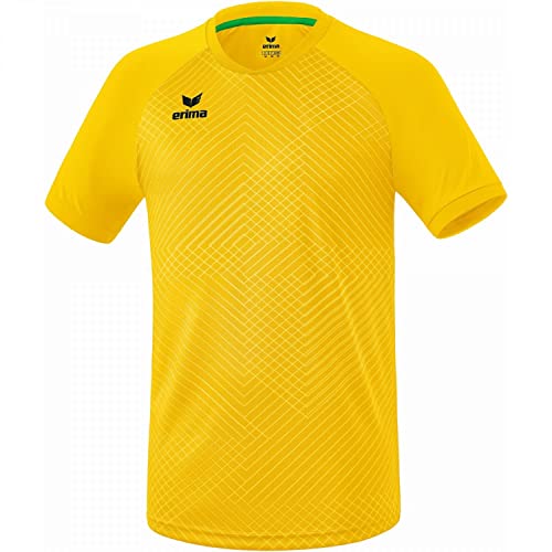 Erima Madrid 2.0 Men's Short-Sleeved Jersey Yellow, XL