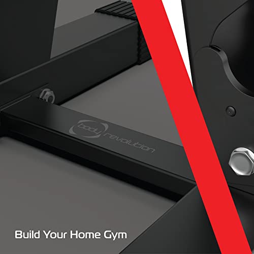 Dumbbell Weight Rack - 6 Tier Hex Dumbbell Rack - Weight Storage Shelf for Dumbbells - Home Gym Equipment for Strength Training and Exercise by Body Revolution - Image 5