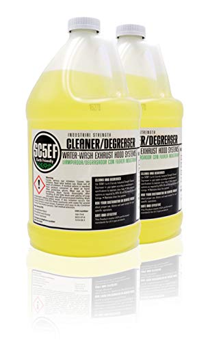 Comparison: Best Degreaser For Range Hood 10 Surfactant Industrial Strength Cleaner & Degreaser for Restaurant Self Cleaning Exhaust Hood Systems (2 Gallons)