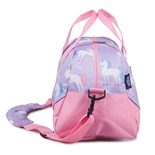 Wildkin Kids Overnighter Duffel Bags For Boys & Girls, Perfect For Sleepovers And Travel Duffel Bag For Kids, Carry-On Size & Ideal For School Practice Or Overnight Travel Bag (Unicorn) #TOP6