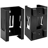 2 Stk Magnetische Handschuh-Spender–Wandhalterung Magnetisches Taschentuchspender mit Magnet und Bohrlöchern für Einweghandschuhe Papiertücher für Werkstatt, Garage, Küche & Büro