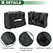 Car Tissue Holder for BMW X5 E53 E70 F15 G05/X6 E71 F16 G06/X7 G07/XM G09, Leather Strong Durable Waterproof Flexible Adjustable Chair Back Hanging Rectangular Tissue Dispenser,A
