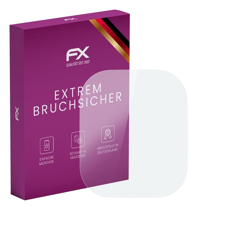 atFoliX Plastic Glass Protective Film compatible with Vwar DW99 Ultra Glass Protector, 9H Hybrid-Glass FX Screen Protector