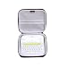 LTGEM Hard Carrying Case for Brother P-Touch PTD210 Label Maker