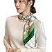 [MOOKISOO] スカーフ 70×70cm 正方形レディース ストール 柄 スカーフ日よけ 日焼け対策 首 uv対策 通勤 旅行 バッグ オーナメント用 バンダナ ギフト