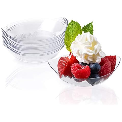 Kingrol 200 Ct Mini Dessert Plates Cover