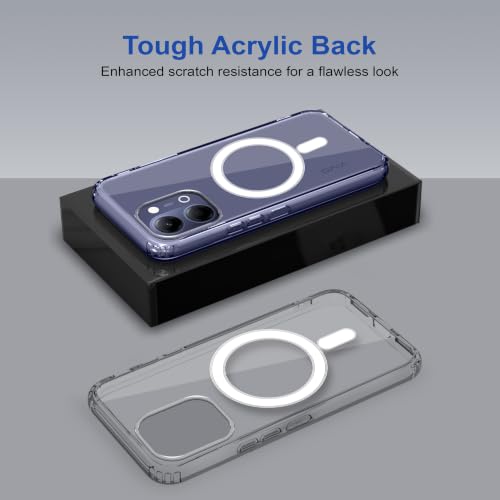 Image of Zapcase Back Case Cover for Vivo Y05 | Compatible for Vivo Y05 Back Cover | Compatible with MagSafe | Scratch-Resistant Back Cover | Clear