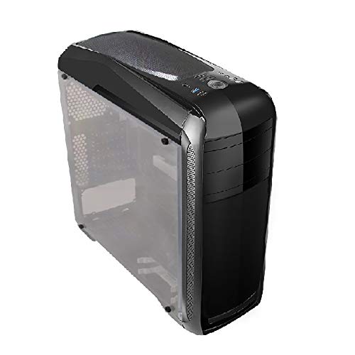 Gabinete Gamer Bluecase Mid Tower BG-024 BG024GCASE - Preto