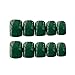 Produktbild 24Pcs / Box mit 2G Green Square Head Künstliche Nagelspitzen Drücken Sie auf frische reine Farbe kurze volle Abdeckung falsche Nägel für Mädchen