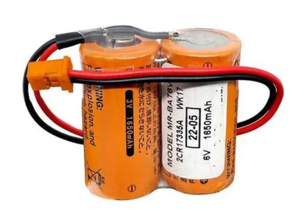 Pile MR-BAT6V1 2CR17335A 6.0 Volts évite les pertes de données sur PLC
