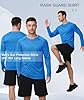 WENTTUO 3 Pack Long Sleeve Shirts for Men UPF 50+ UV Sun Protection Shirts Moisture Wicking Rash Guard Workout Gym Swim #3