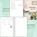 Clever Fox Bible Study Journal – Church Notes Notebook – Note Taking & Journaling Kit – Faith Based Religious Gifts & Accessories (Mint Cream)