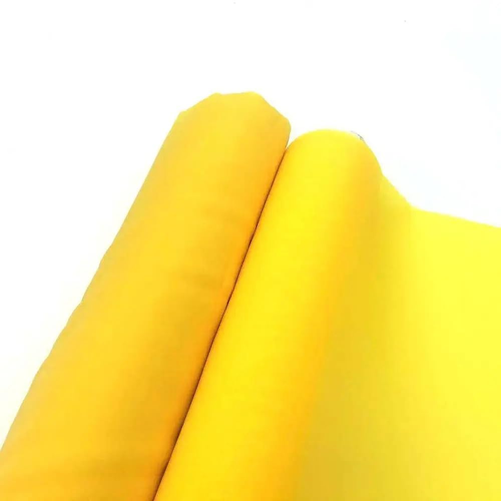 Maille de sérigraphie en polyester 380 Mesh jaune pour cadre de 120cm