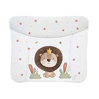 Ceba Baby® Aankleedkussen voor baby's, zacht, 50 x 70 cm, 2 hoeken, wasbaar, voor meisjes en jongens, Öko-Tex gecertificeerd, dromer, 70 x 50 cm