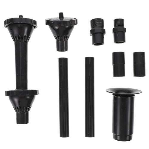 OUNONA Water Fountain Nozzle Ensemble De 9 Buses De Fontaine Pour Pompe De Bassin TêTes De PulvéRisation D'Eau Multifonctions Pour Fontaine D'ÉTang Et Piscine...
