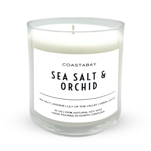 CoastaBay Sea Salt and Orchid Candle for House Decor |...