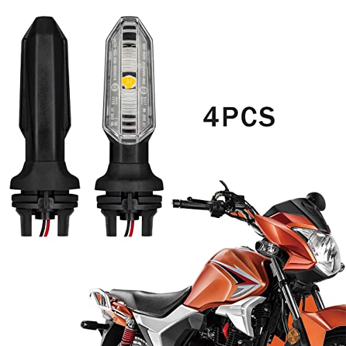 Kit 4 Sinalizador/indicador/farol de motocicleta compatível com HONDA TITAN150/2000LED CB250 Twister