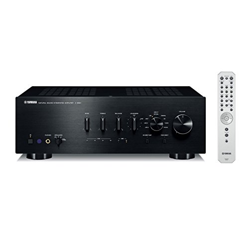 Image of Yamaha A-S801BL Natural Sound Integrated Stereo Amplifier (Black) (Renewed)
