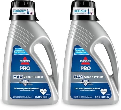 Image of Bissell 78H63 Deep Clean Pro 4X Deep Cleaning Concentrated Carpet Shampoo,48 ounces - Silver,(Pack of 2)