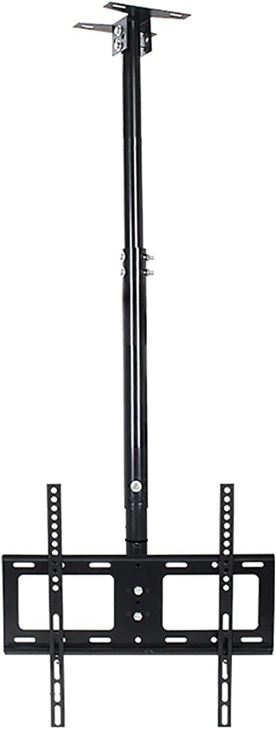 CGCSYZ Universal Ceiling Tv Mount, For 26-55 Inch Flat And Curved TVs Up To 32kg, Telescopic Height Adjustment, Max Loading Up To 70 Lbs TV Mount
