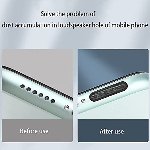 Image of BWOGUE Mobile Phone Dust Proof Net Stickers Speaker Mesh Anti Dust Proof Self Adhesive Protector for Universal Phones iPhone & Android & Keypad Phones Speakers (Short 14 & Long 10 = 24Pcs)