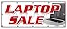48"x120" Laptop Sale Banner Sign Discount Computers netbooks Notebook Windows